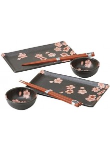 Assiettes et ramequins Sakura